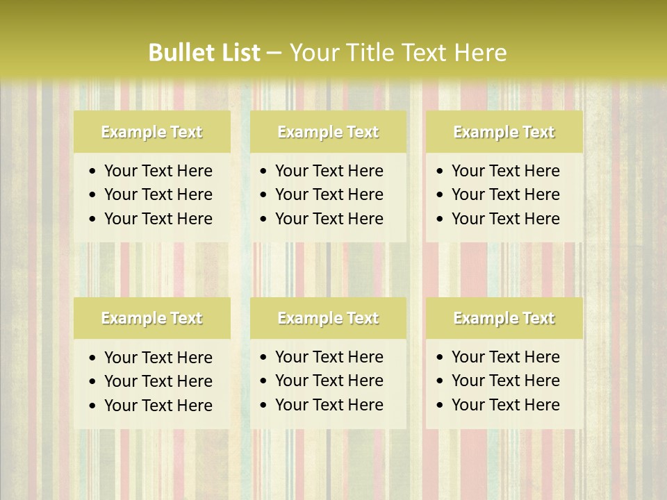 Clip Art Ragged Dirty PowerPoint Template