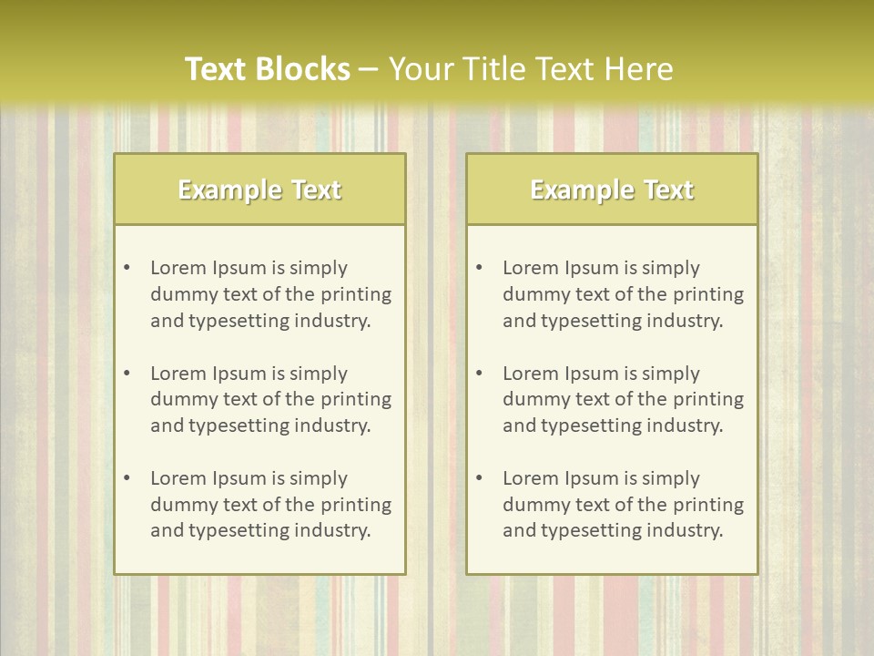 Clip Art Ragged Dirty PowerPoint Template