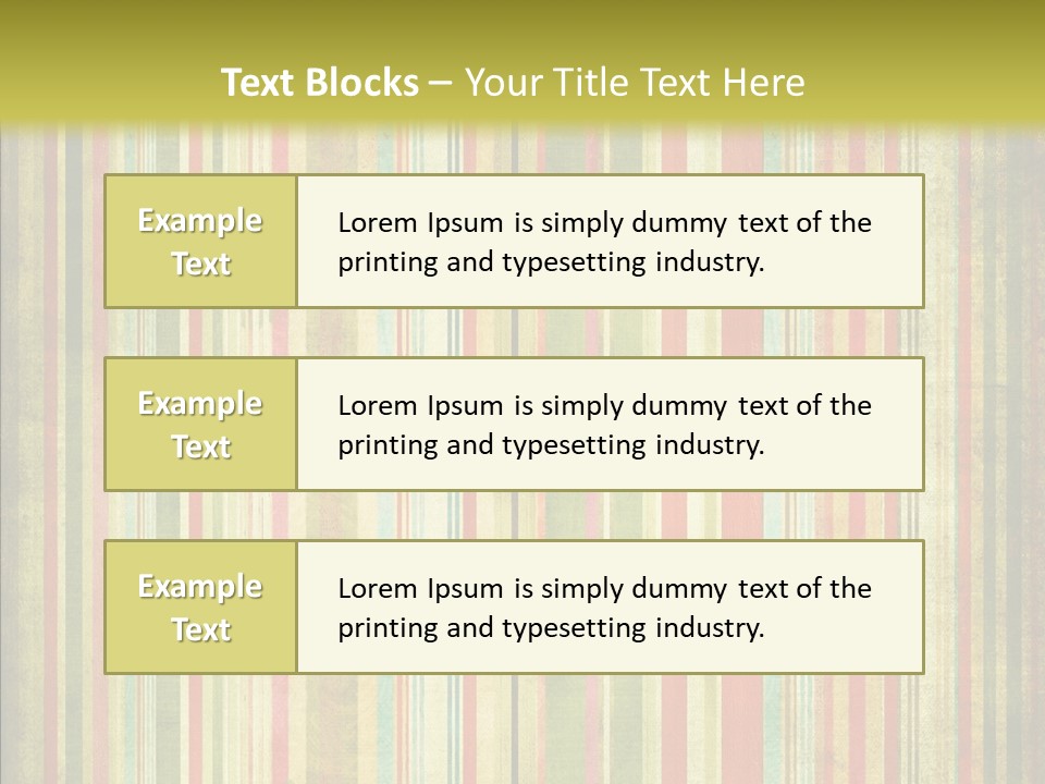 Clip Art Ragged Dirty PowerPoint Template