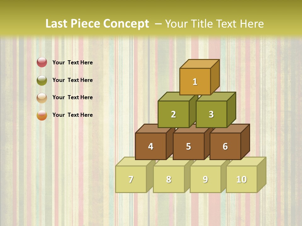 Clip Art Ragged Dirty PowerPoint Template