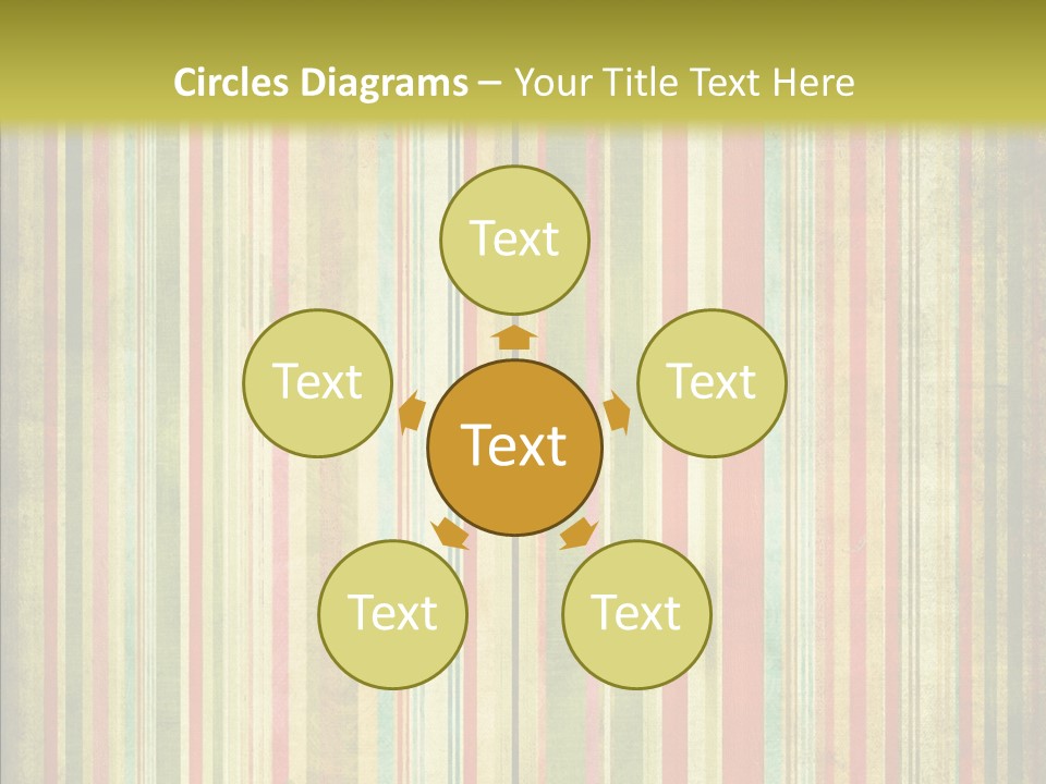 Clip Art Ragged Dirty PowerPoint Template