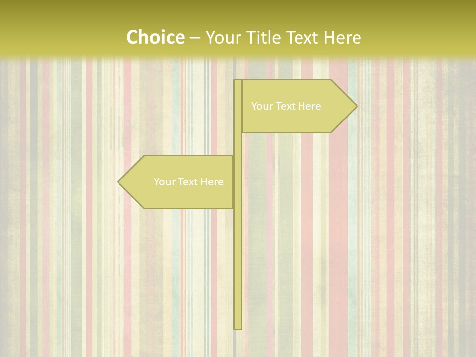 Clip Art Ragged Dirty PowerPoint Template