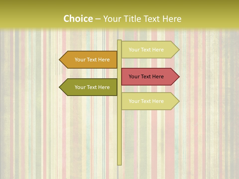 Clip Art Ragged Dirty PowerPoint Template