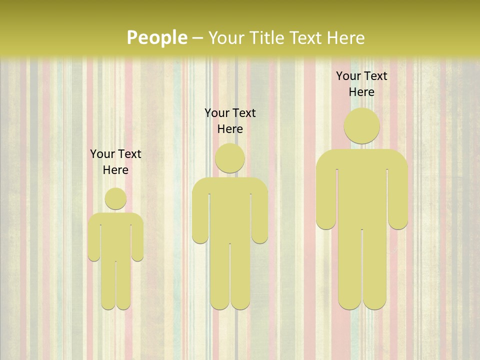 Clip Art Ragged Dirty PowerPoint Template