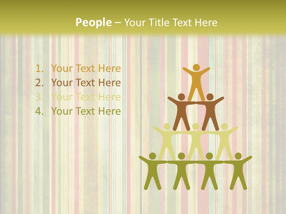 Clip Art Ragged Dirty PowerPoint Template