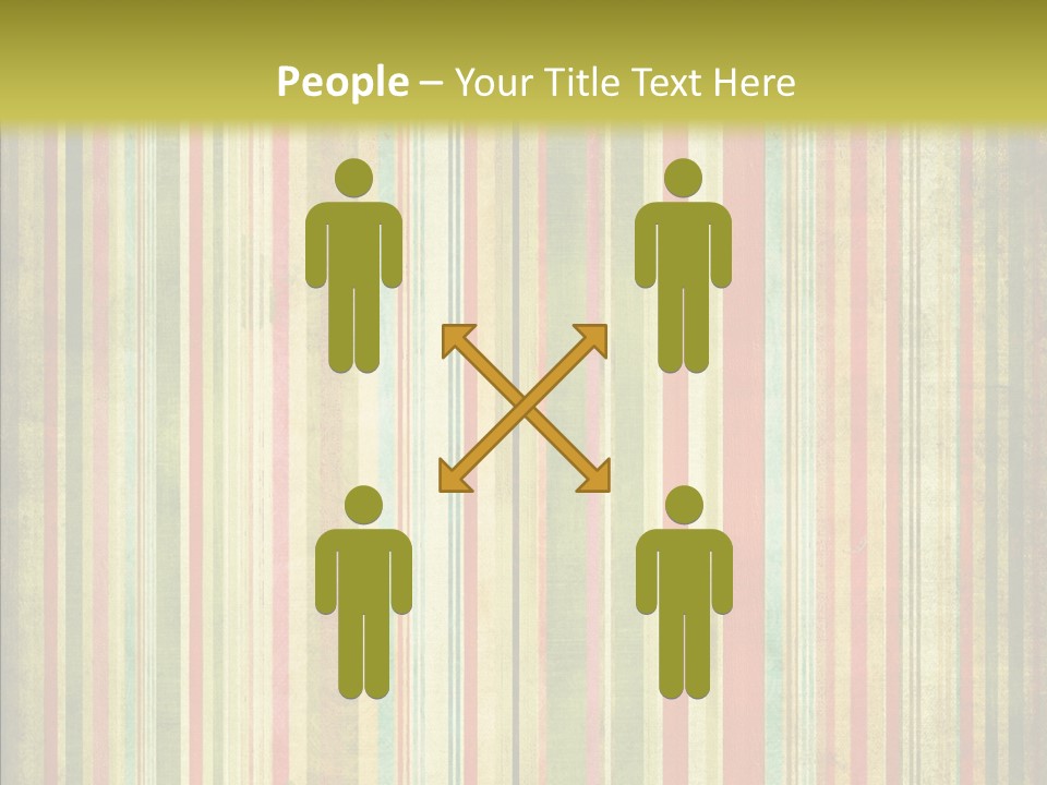 Clip Art Ragged Dirty PowerPoint Template