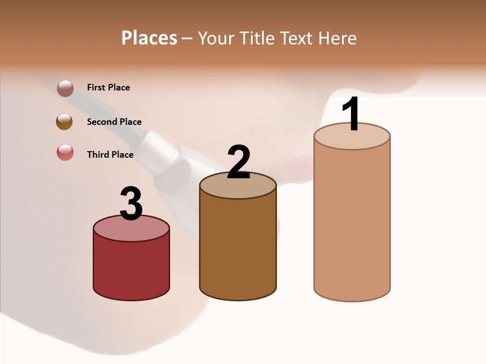 Isolated Professional Nose PowerPoint Template