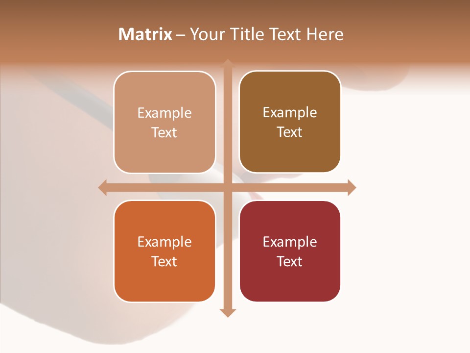 Isolated Professional Nose PowerPoint Template