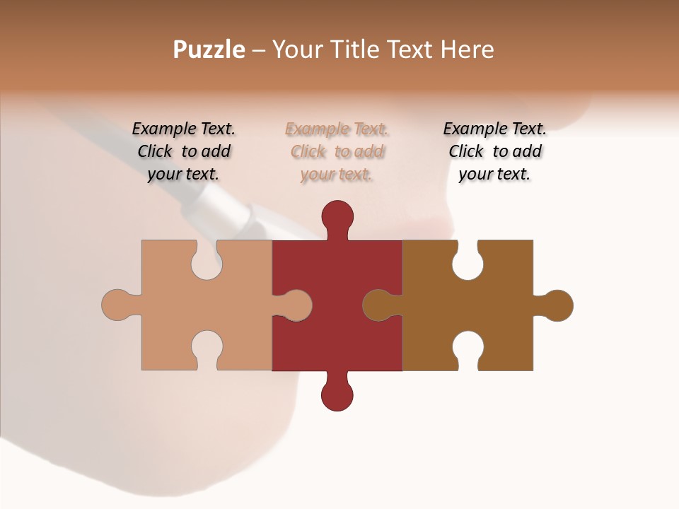 Isolated Professional Nose PowerPoint Template