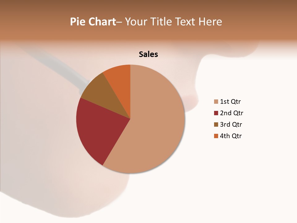 Isolated Professional Nose PowerPoint Template