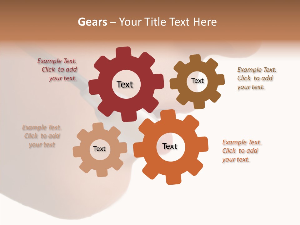 Isolated Professional Nose PowerPoint Template
