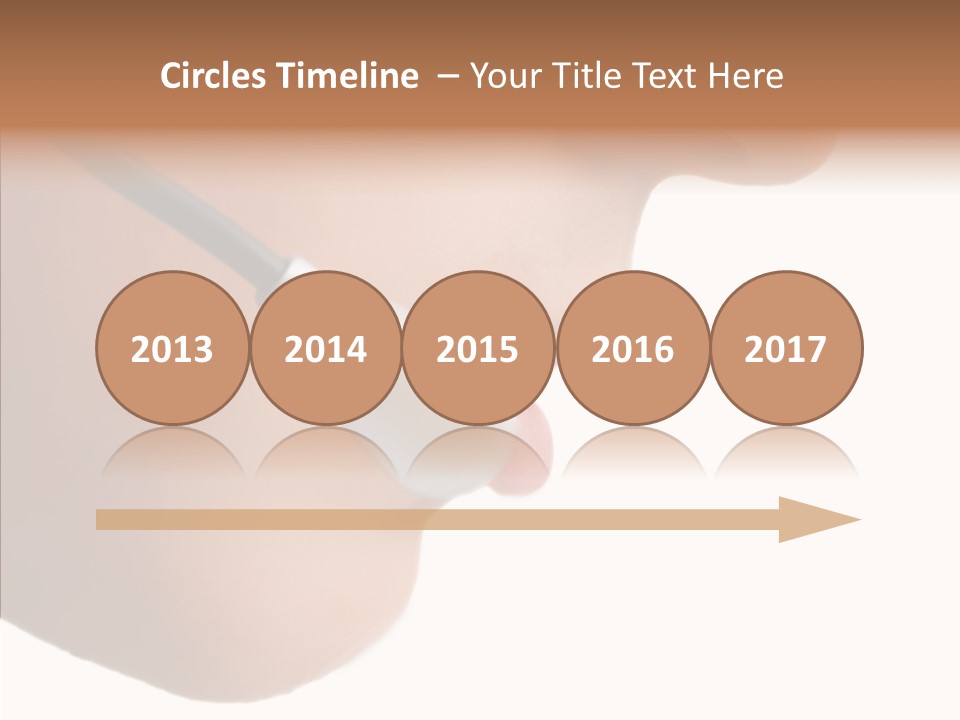 Isolated Professional Nose PowerPoint Template