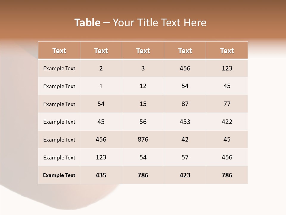 Isolated Professional Nose PowerPoint Template