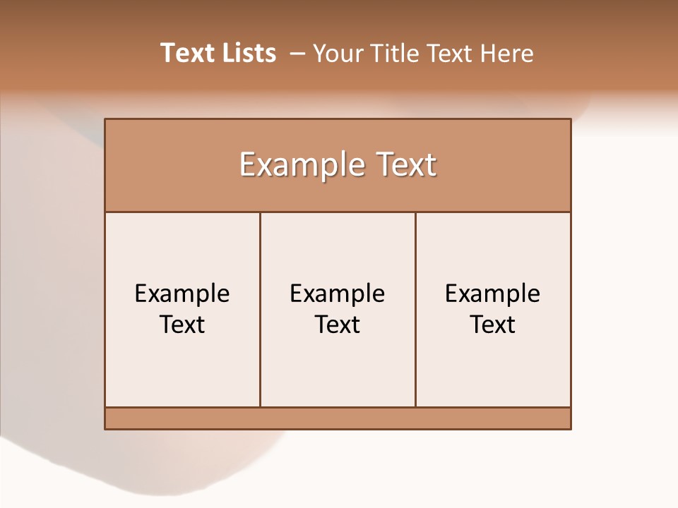 Isolated Professional Nose PowerPoint Template