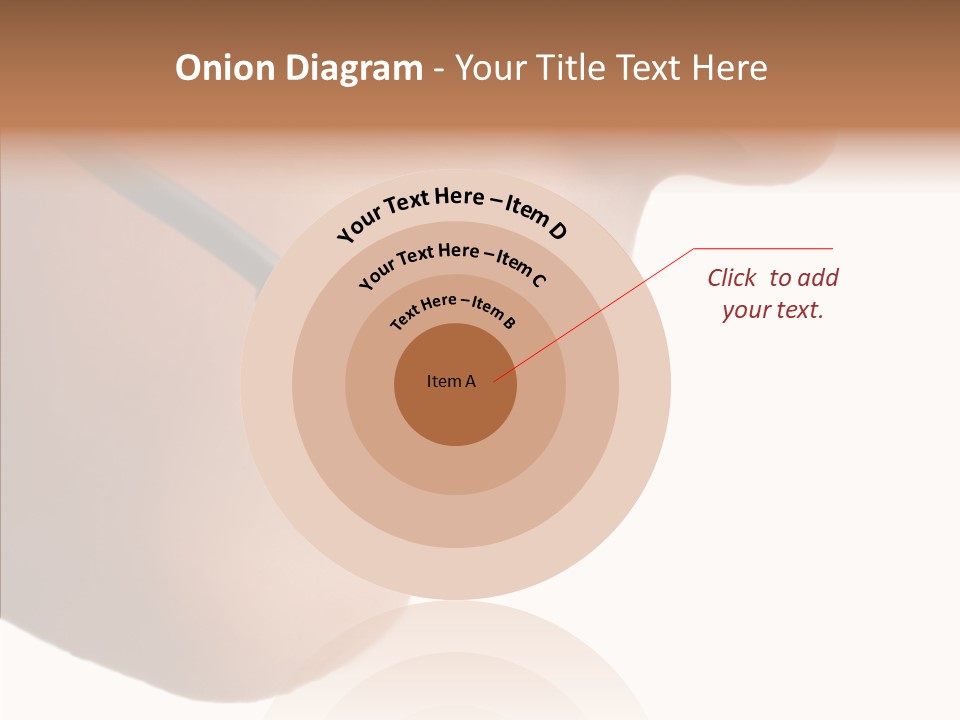 Isolated Professional Nose PowerPoint Template