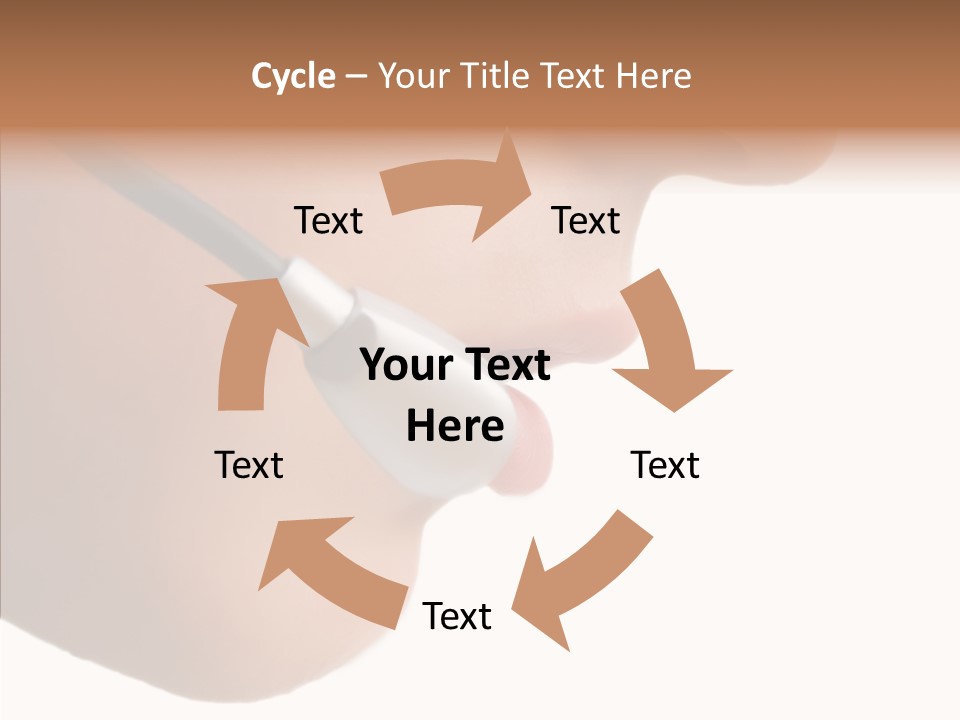 Isolated Professional Nose PowerPoint Template
