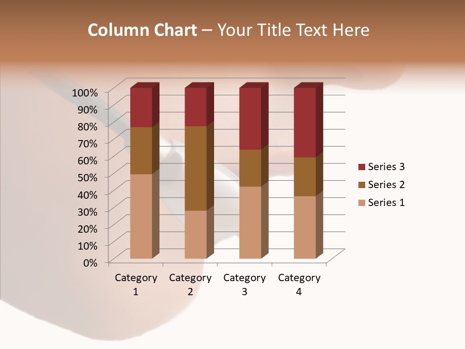 Isolated Professional Nose PowerPoint Template