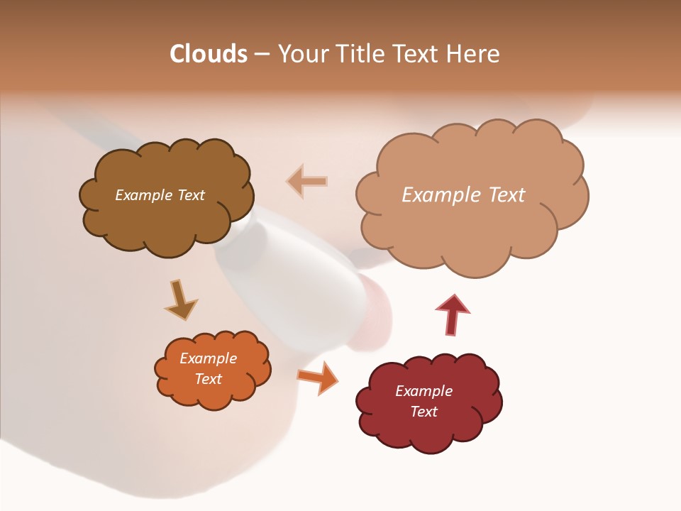 Isolated Professional Nose PowerPoint Template