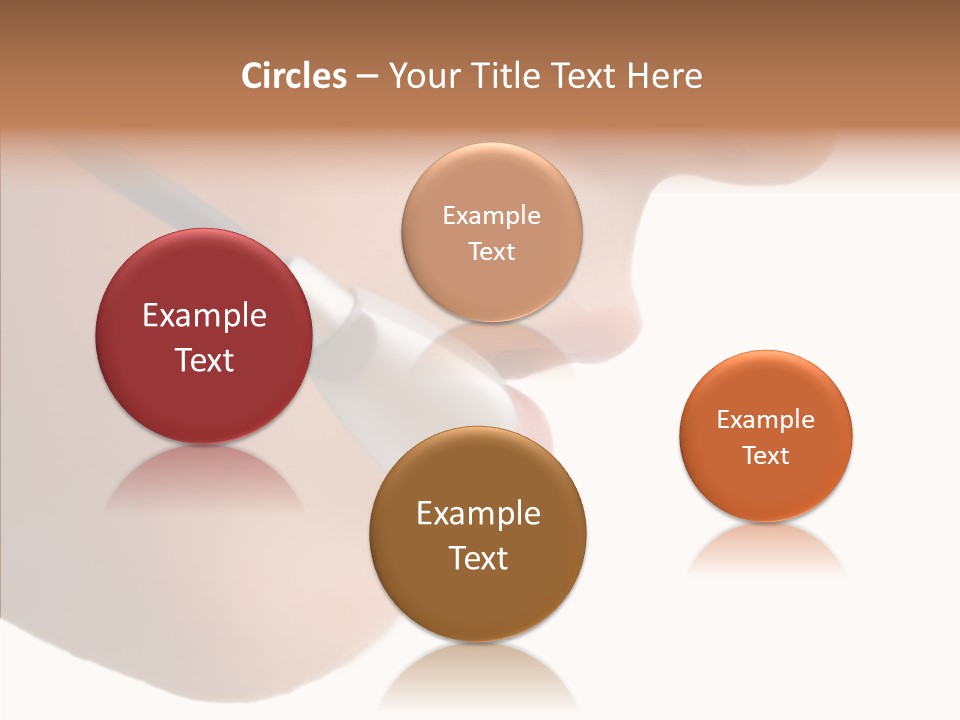 Isolated Professional Nose PowerPoint Template