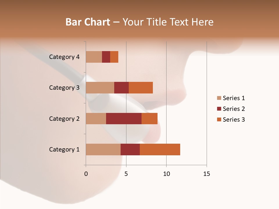 Isolated Professional Nose PowerPoint Template