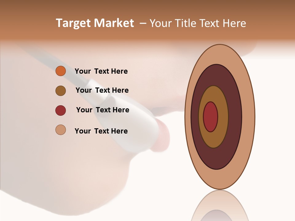 Isolated Professional Nose PowerPoint Template