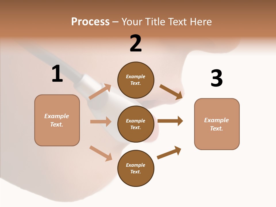 Isolated Professional Nose PowerPoint Template