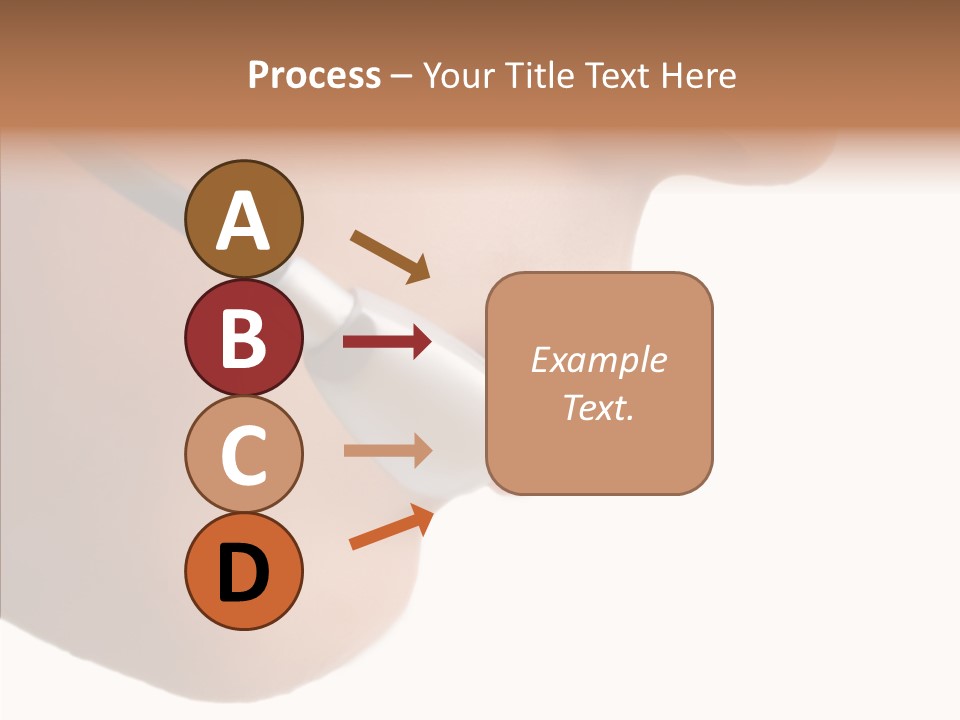Isolated Professional Nose PowerPoint Template