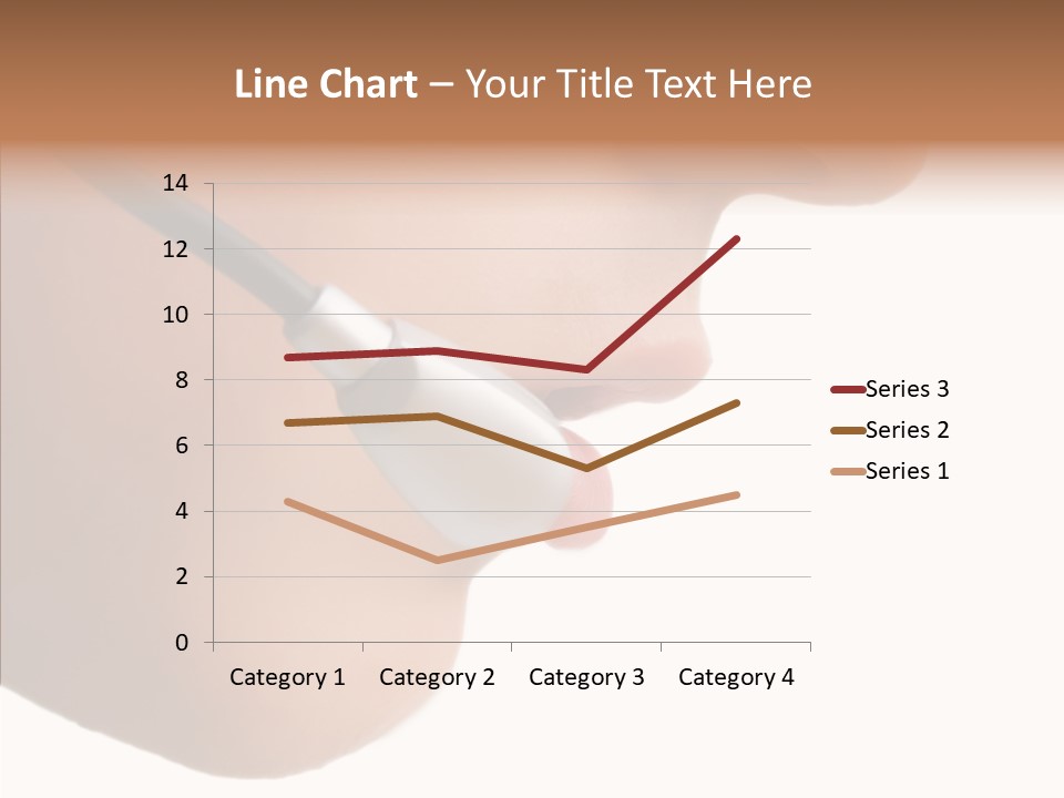 Isolated Professional Nose PowerPoint Template