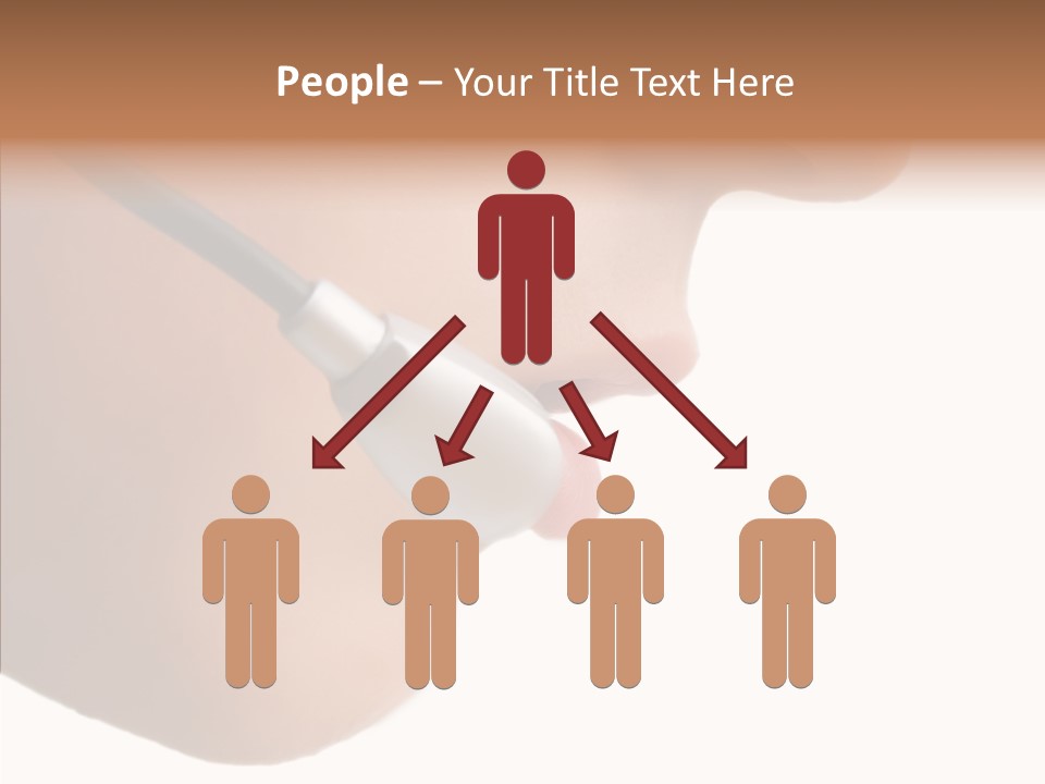 Isolated Professional Nose PowerPoint Template