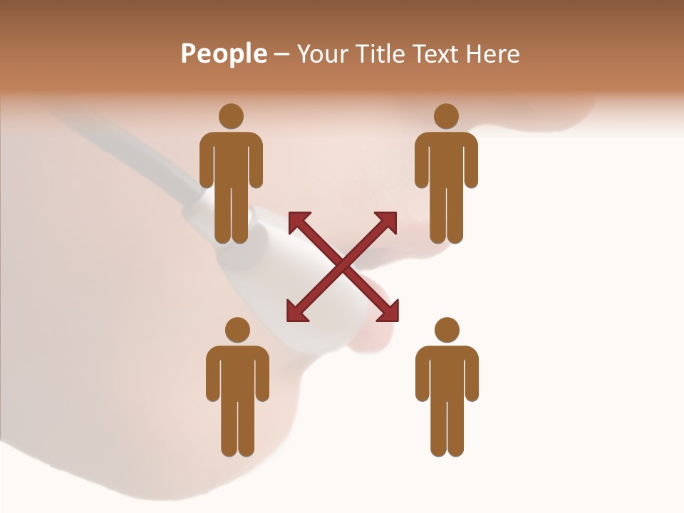 Isolated Professional Nose PowerPoint Template