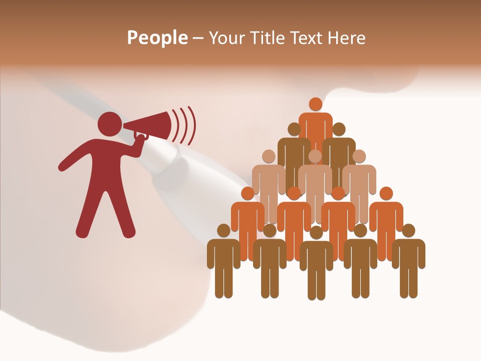 Isolated Professional Nose PowerPoint Template