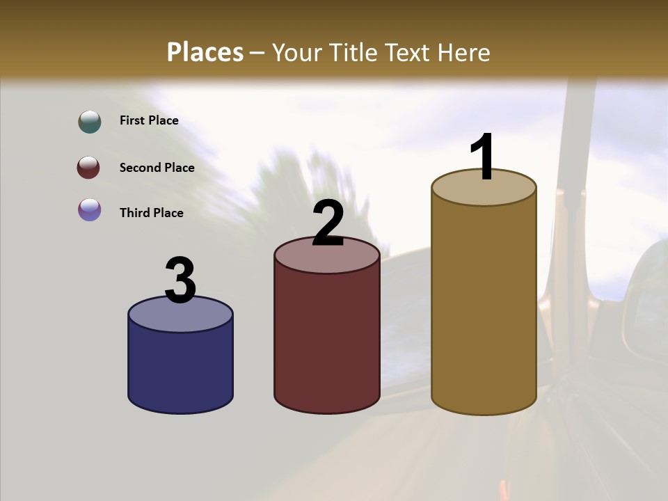 Mirror Abstract View PowerPoint Template