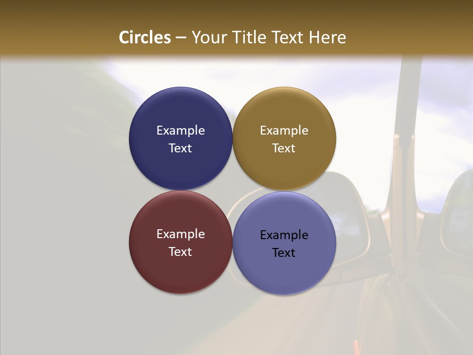 Mirror Abstract View PowerPoint Template