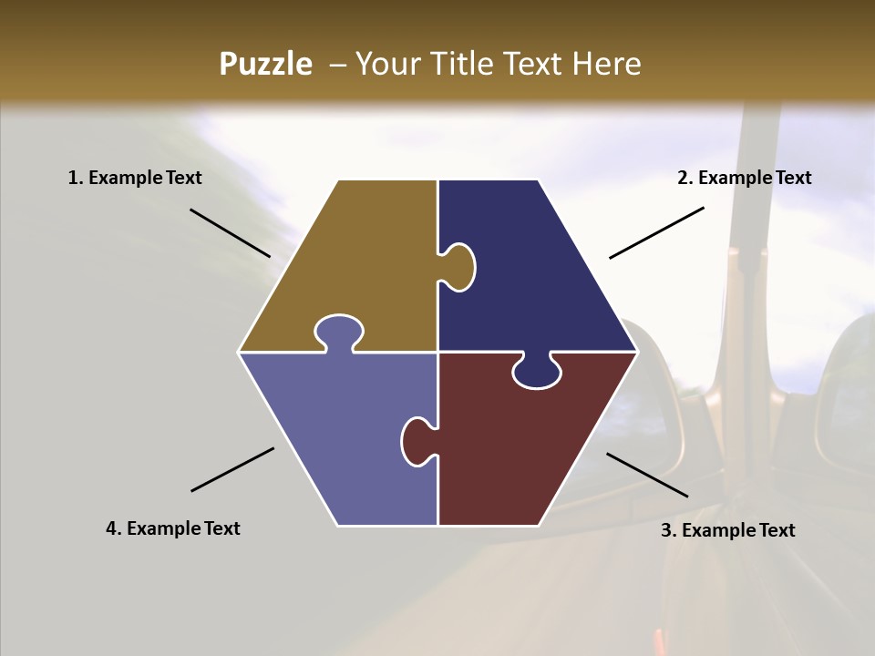Mirror Abstract View PowerPoint Template