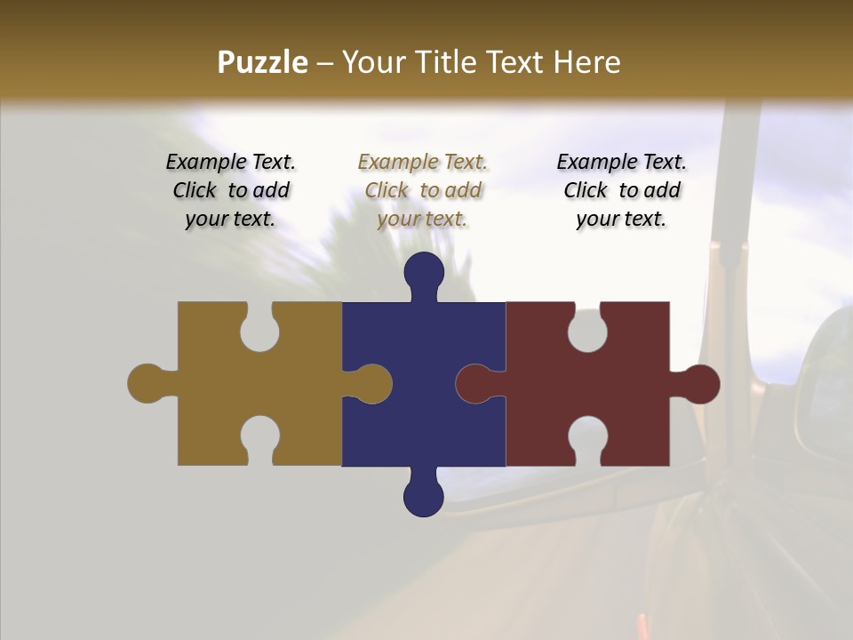 Mirror Abstract View PowerPoint Template
