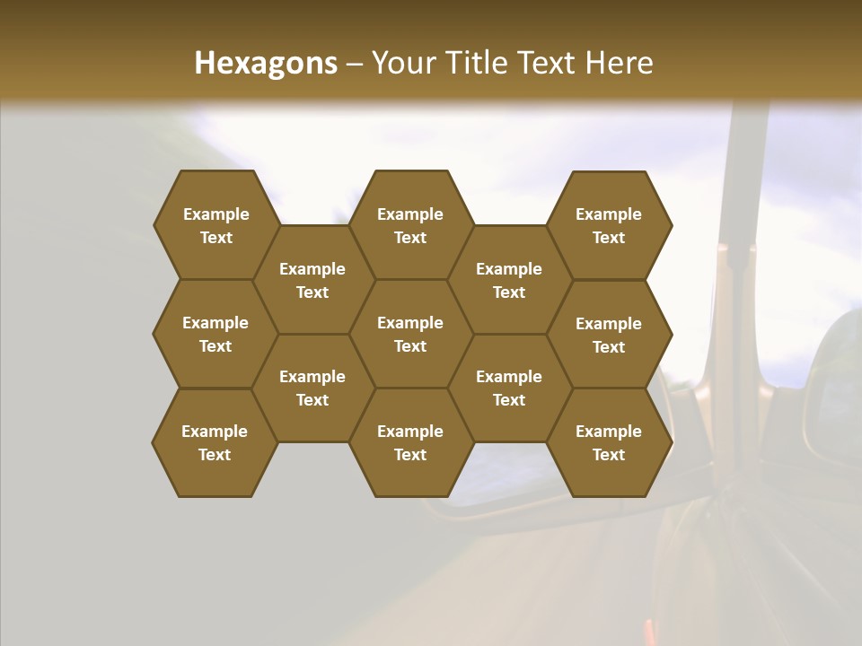 Mirror Abstract View PowerPoint Template