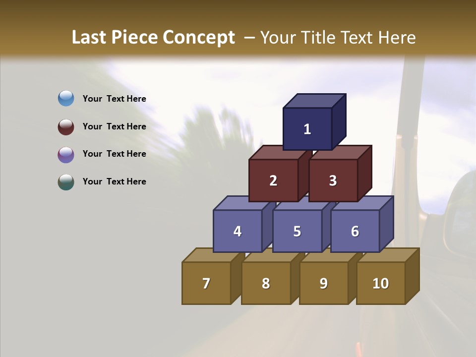 Mirror Abstract View PowerPoint Template