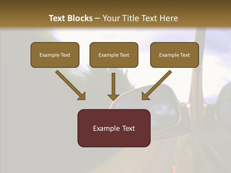 Mirror Abstract View PowerPoint Template