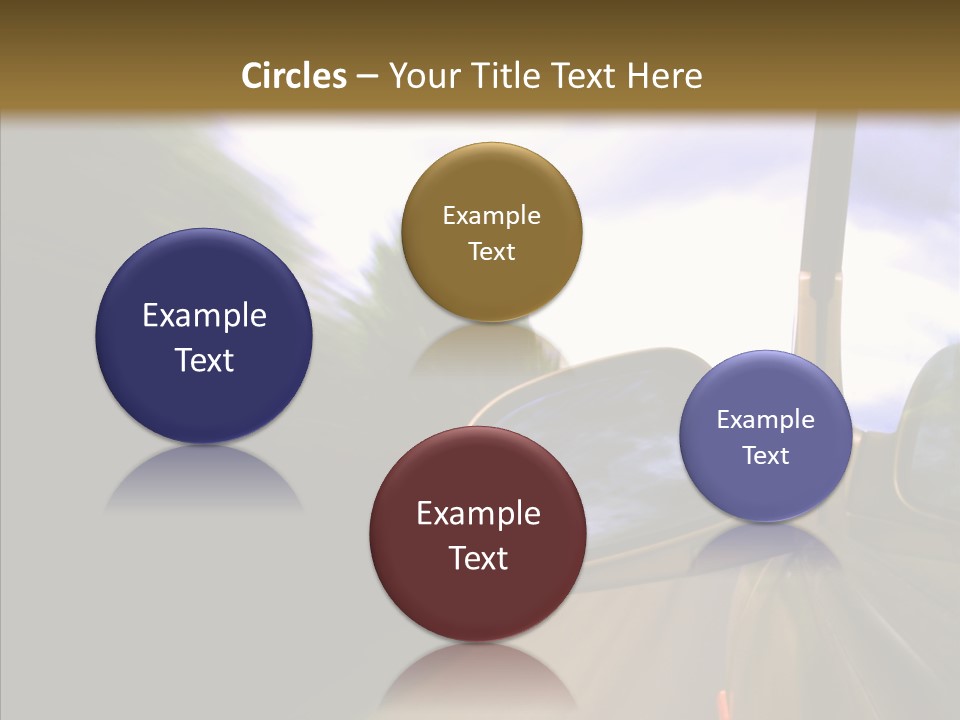 Mirror Abstract View PowerPoint Template