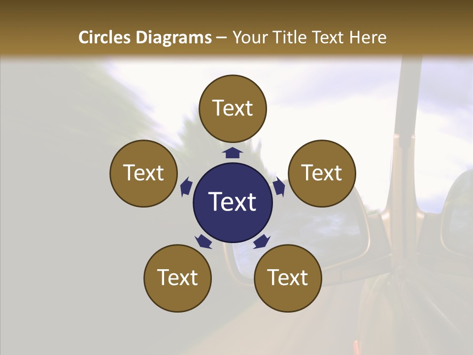 Mirror Abstract View PowerPoint Template