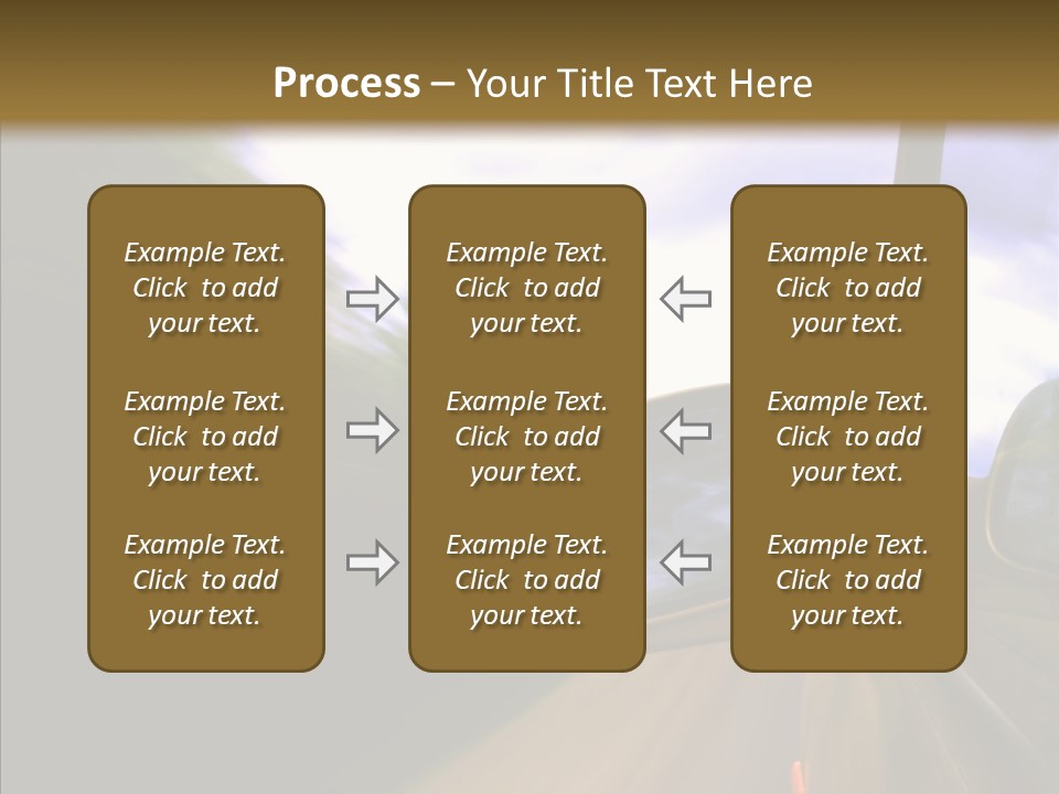 Mirror Abstract View PowerPoint Template