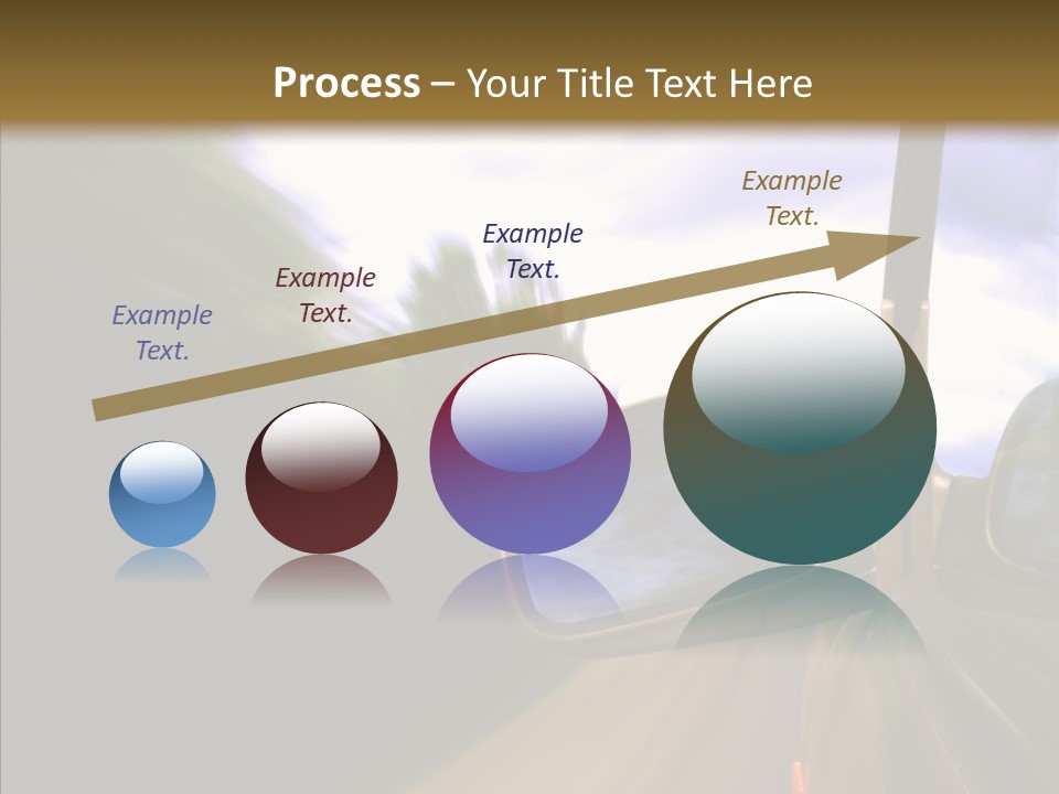 Mirror Abstract View PowerPoint Template