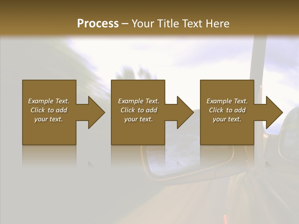 Mirror Abstract View PowerPoint Template