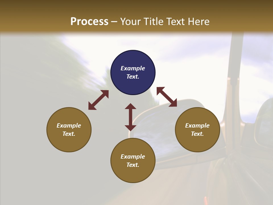 Mirror Abstract View PowerPoint Template