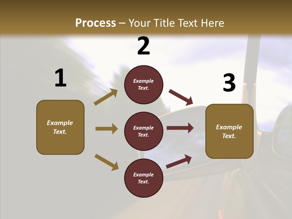 Mirror Abstract View PowerPoint Template
