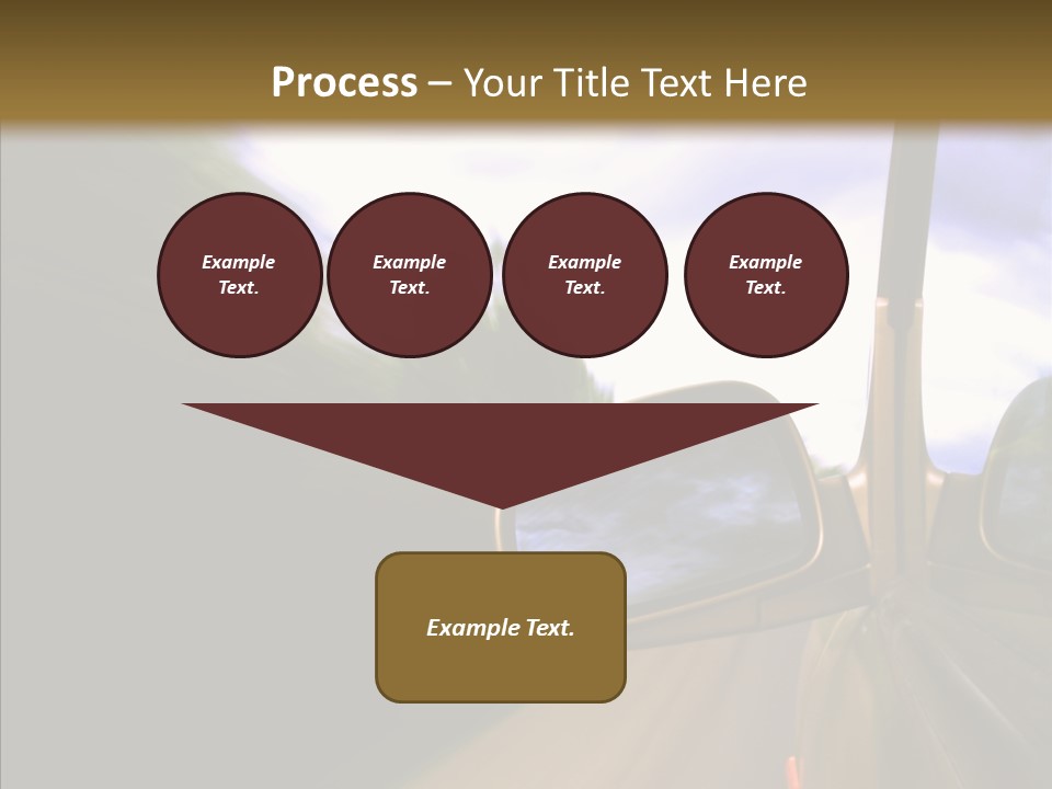 Mirror Abstract View PowerPoint Template