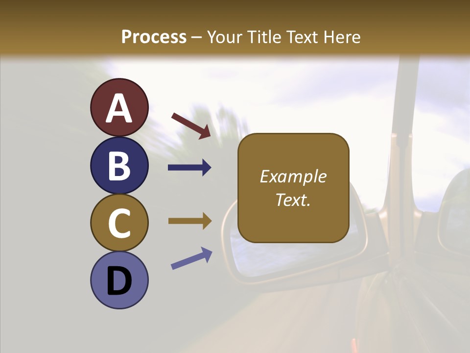 Mirror Abstract View PowerPoint Template