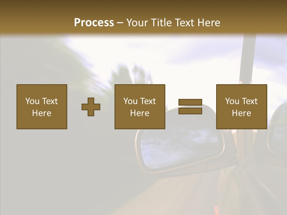 Mirror Abstract View PowerPoint Template