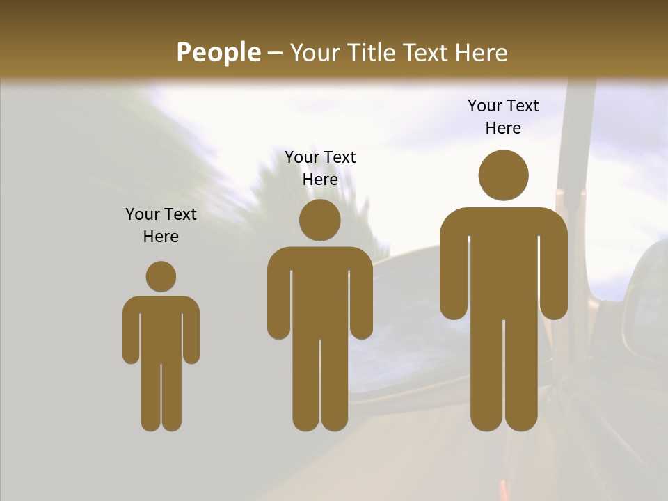 Mirror Abstract View PowerPoint Template