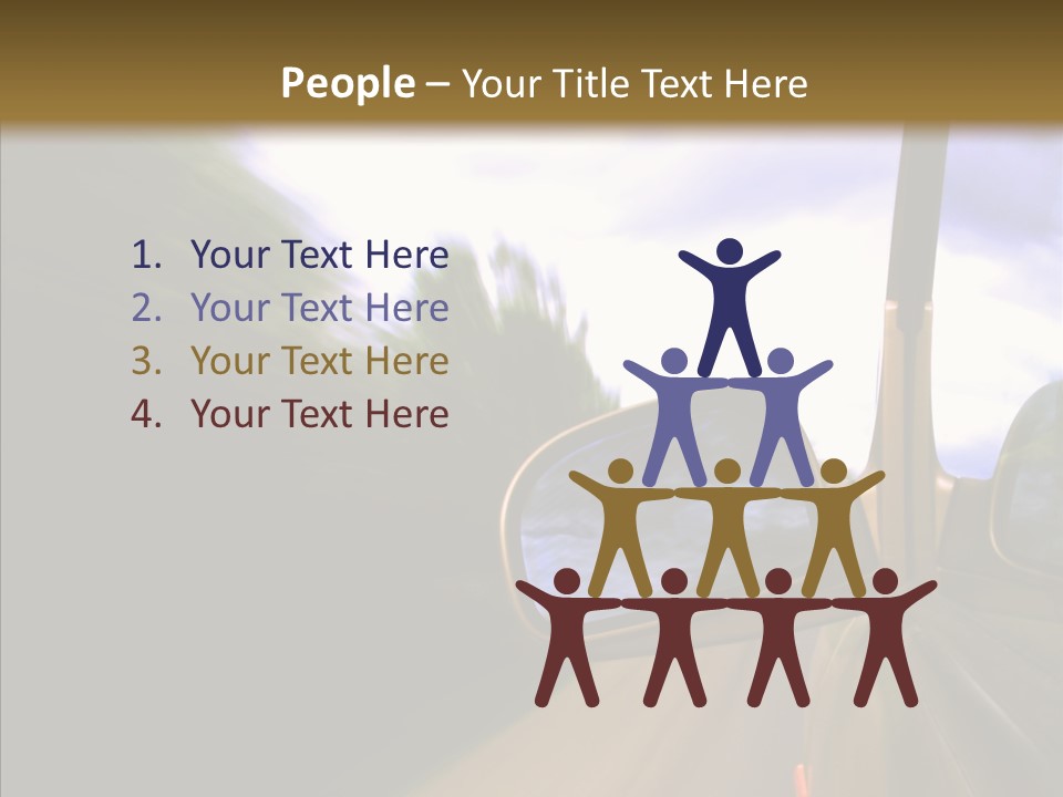 Mirror Abstract View PowerPoint Template